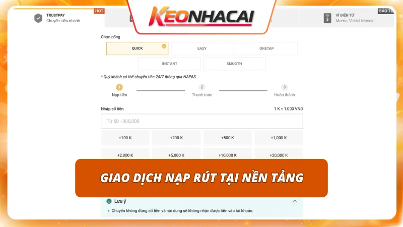 Đa dạng kênh thanh toán trực tiếp không qua trung gian