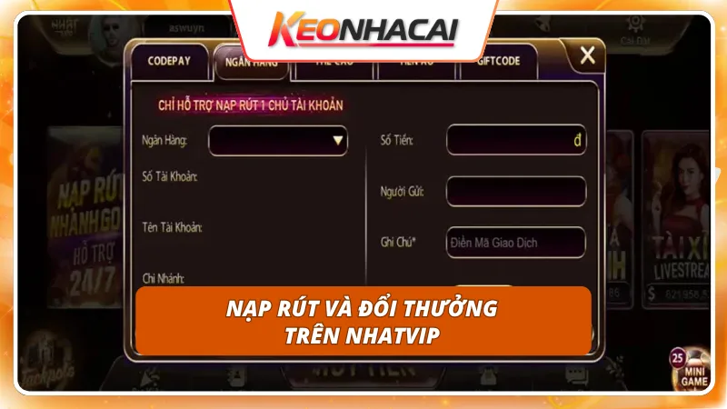 Hệ thống nạp rút tối tân tiết kiệm tối đa thời gian thao tác