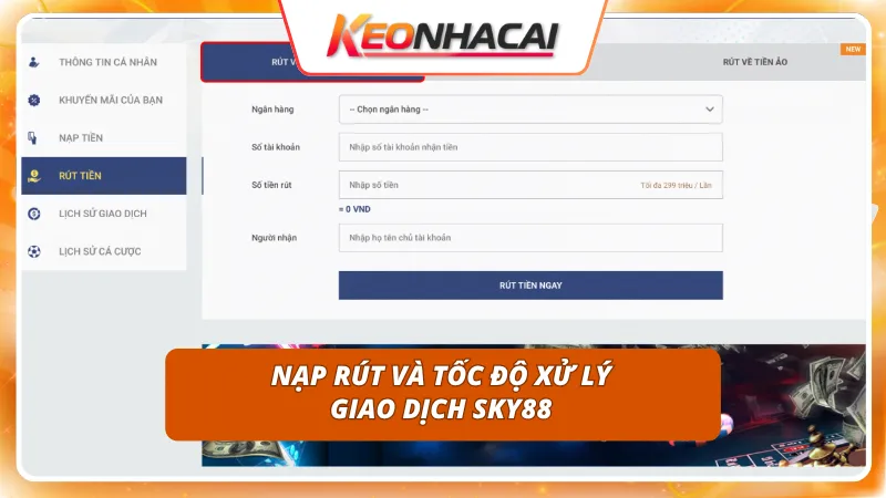 Giao dịch siêu tốc khẳng định sự uy tín và sòng phẳng
