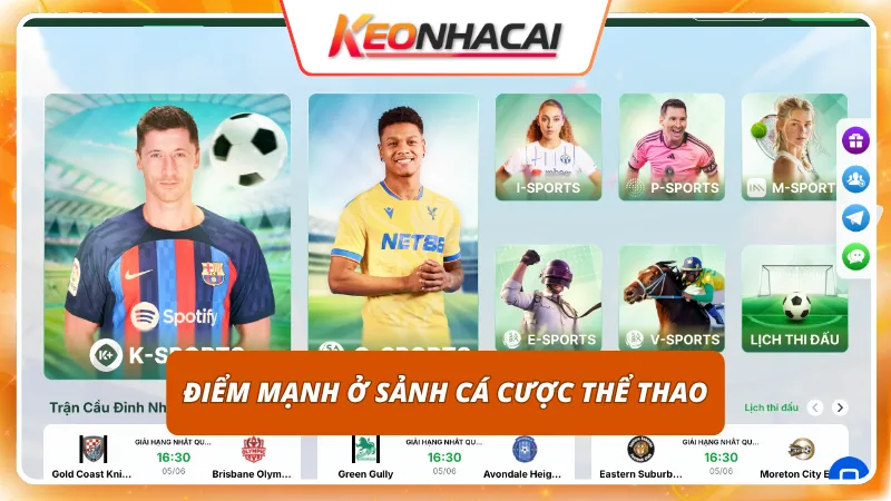 Nhiều hình thức bắt kèo, trả thưởng xanh chín, tính năng đa dạng
