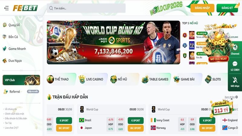 giới thiệu về nhà cái FEBET